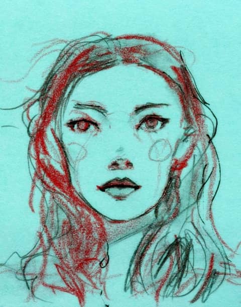 Julia Hafstrom Post-it Sketch